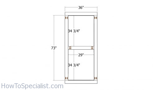 10x14 Gable Shed Roof Plans | HowToSpecialist - How to Build, Step by ...