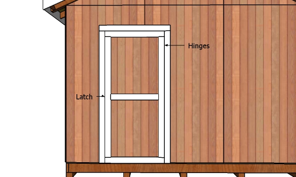 fitting the side shed door howtospecialist - how to