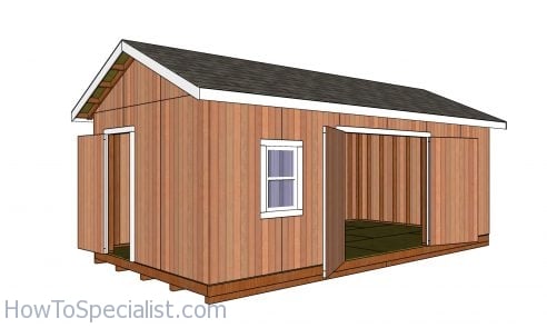 How to build a 12x24 garden shed