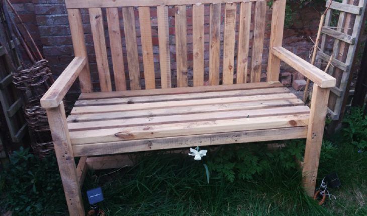 DIY Sturdy Garden Bench | HowToSpecialist - How to Build, Step by Step