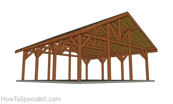 How to build a large pavilion | HowToSpecialist - How to Build, Step by ...