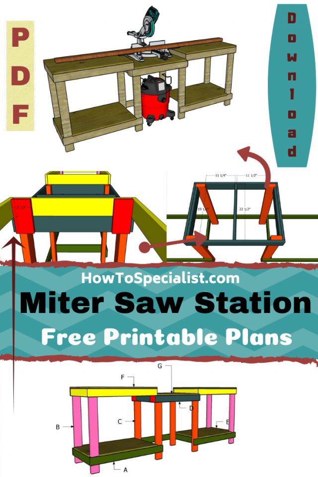 How to build a miter saw station