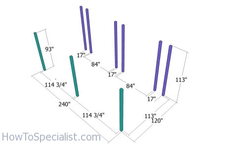 Posts for run in shed