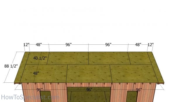 Roof sheets - 12x24 shed