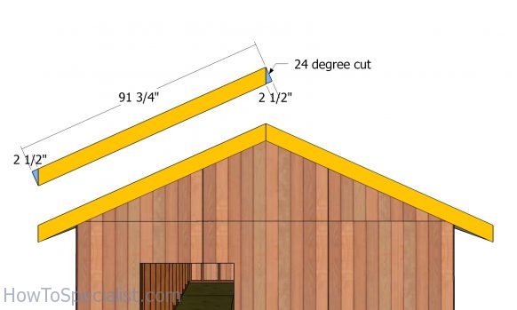 Side roof trims