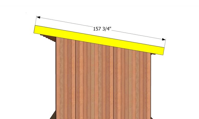 Side roof trims - run in shed with 2 stalls