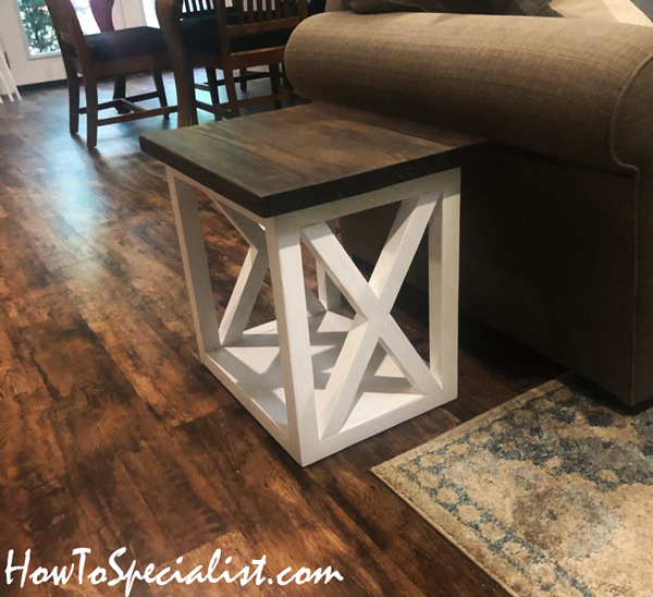 X-shaped-End-Table