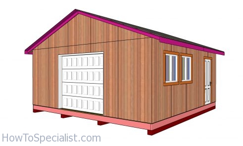 20x20 shed plans free