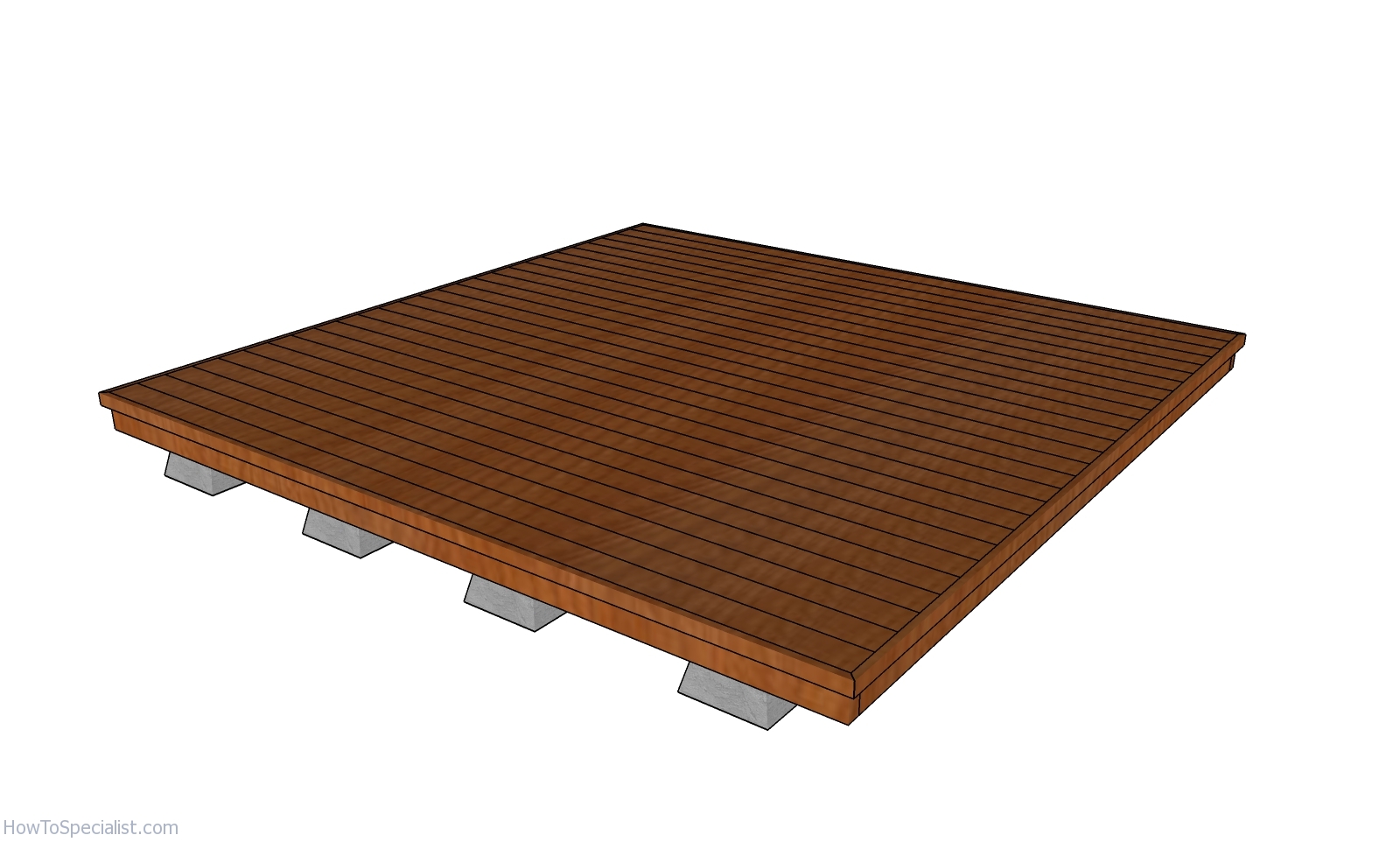How To Build A 8 X 8 Deck Kobo Building
