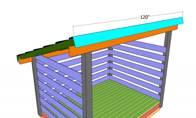 2 Cord Firewood Shed Free - Pdf Download Howtospecialist - How To Build 