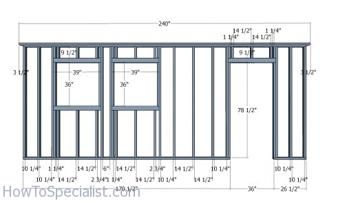 20x20 Gable Shed - Free DIY Plans | PDF Download