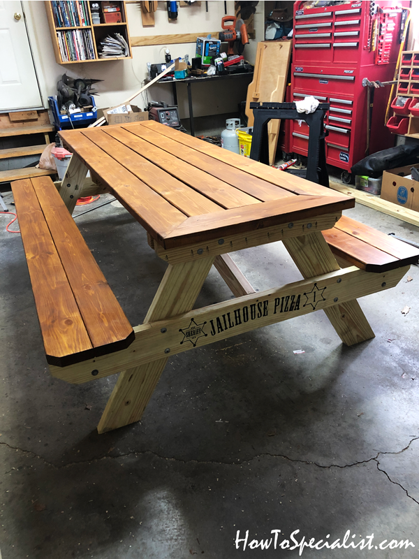 Wood-picnic-table-project