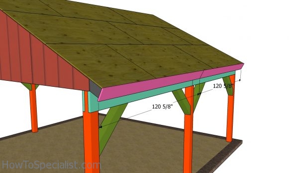 Side roof trims