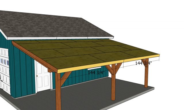 12x24 Attached Carport - Free Diy Plans 