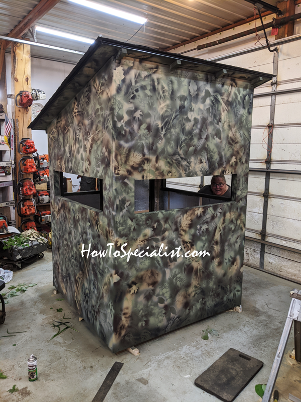 Building-a-5x5-deer-stand