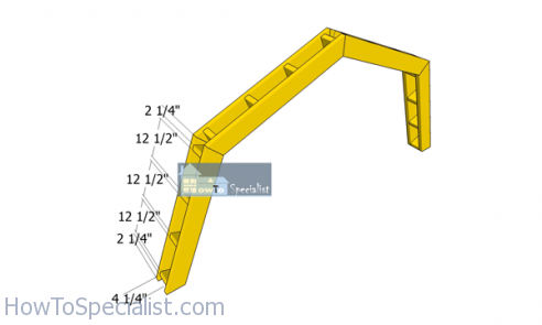 Assembling-the-shed-overhangs