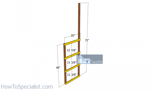 How to Build Garage Shelves with Clamp Rack | HowToSpecialist - How to ...