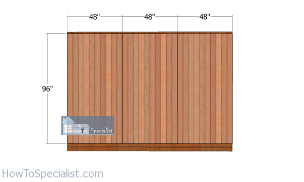 Fitting-the-side-wall-panels