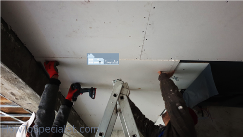 Drywall-ceiling