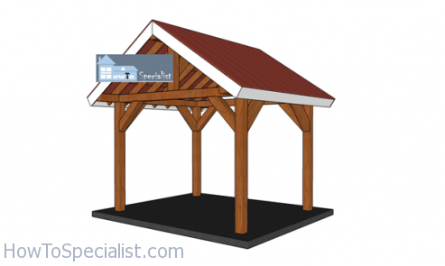 10x8-Gable-Pavilion-Plans