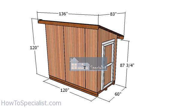 5x10-Lean-to-Shed-Plans---dimensions