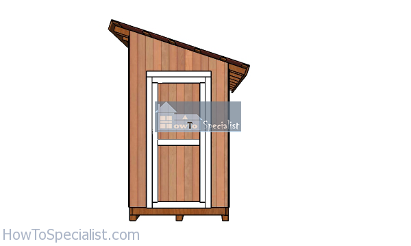 5x10-Lean-to-Shed-Plans---front-view