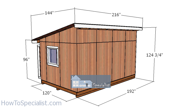 10x16-Lean-to-shed-Plans-dimensions