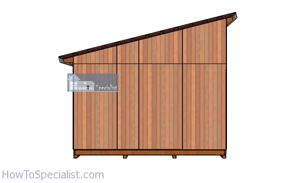 14x14-lean-to-shed-plans---side-view