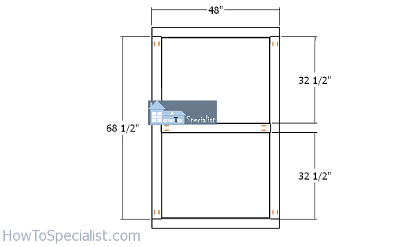 Assembling-the-door-frame-for-the-large-shed | HowToSpecialist - How to ...