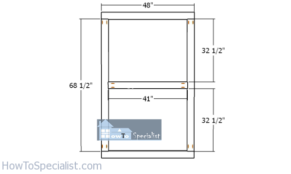 12×24 Lean to Shed Roof Plans | HowToSpecialist - How to Build, Step by ...