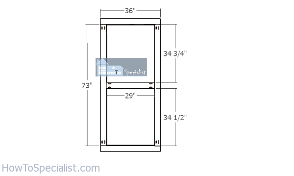 Assembling-the-shed-door-frame