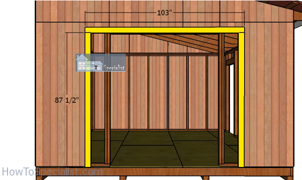 Double-door-jambs-for-garden-shed