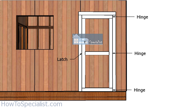 Fitting-the-door-to-the-front-of-the-large-shed