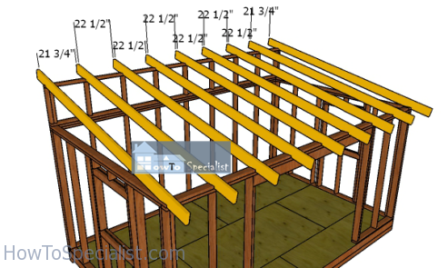 Fitting-the-rafters-to-the-10x16-shed