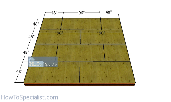 Laying-the-floor-sheets---large-shed