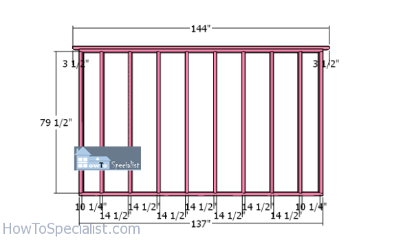 12×24 Lean to Shed Plans – PDF Download | HowToSpecialist