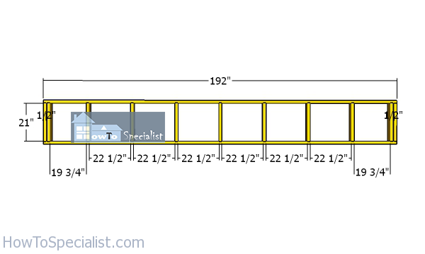 Top-side-wall-frame