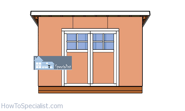 4x12-Lean-to-Shed-Plans--front-view