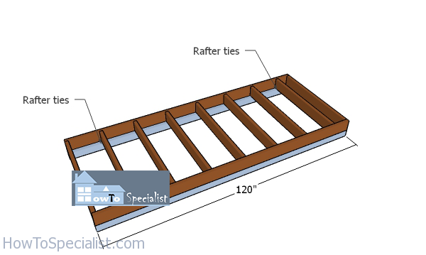 Attaching-the-skids-to-the-4x10-shed