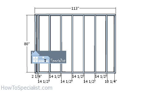 Back-wall-frame