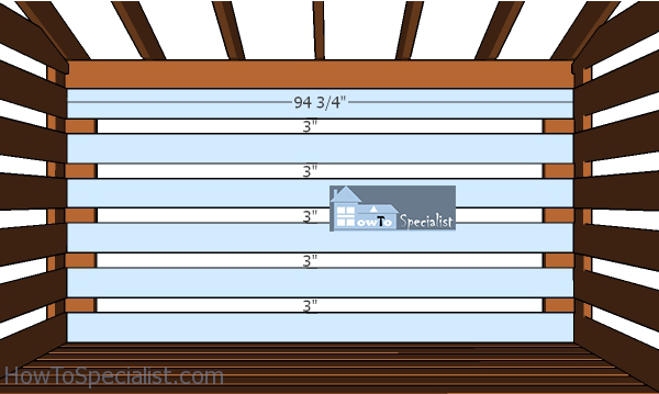 Back-wall-slats---wood-storage-shed