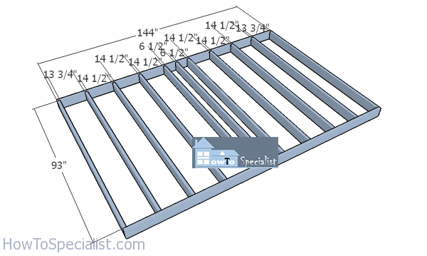 Building-the-frame-for-the-4-cord-storage-shed