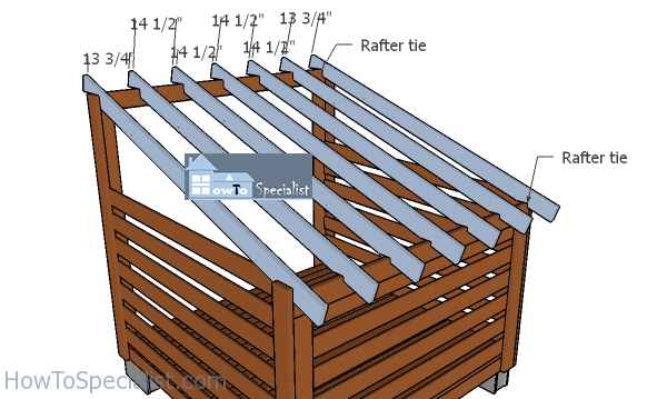 Fitting-the-rafters---wood-shed