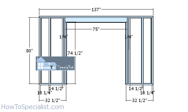 Front-wall-frame---4x12-shed