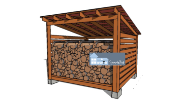 How-to-build-a-10x10-firewood-shed