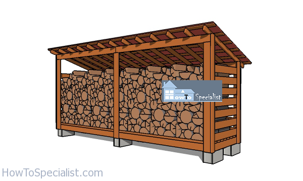 How-to-build-a-2-cord-firewood-shed