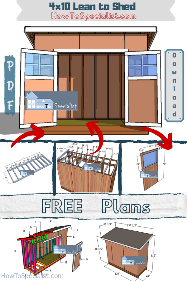 How-to-build-a-4x10-lean-to-shed