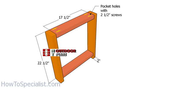 Assembling-the-frames-for-the-table