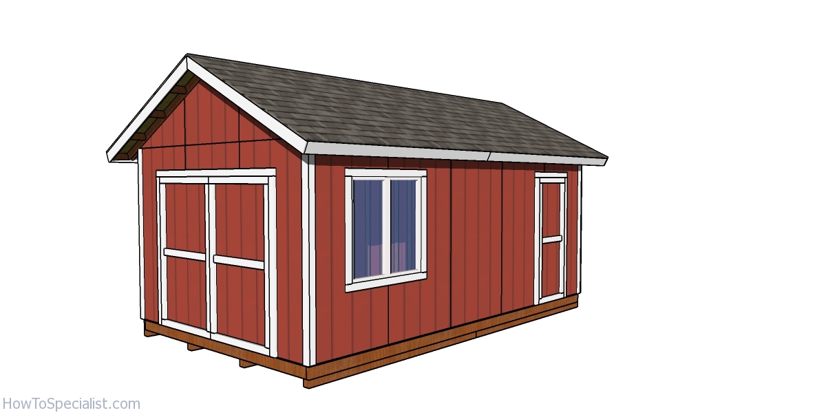 12x20 Shed Plans