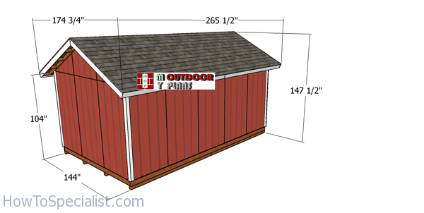 12x20-Shed-Plans---overall-dimensions